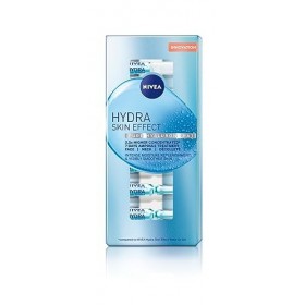 NIVEA Hydra Skin Effect 7 jours de soin du visage 7 x 1 ml , soin du visage très concentré pour une peau visiblement rembour