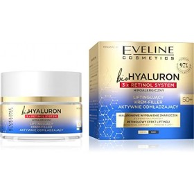 Eveline Cosmetics BiohyalUron 3 x Retinol Louing Crème Filler actif REJUNATION 50+, 50 ml