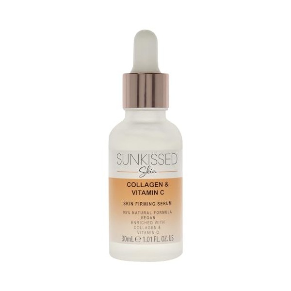Collagen and Vitamin C Serum by Sunkissed for Unisex - 1.01 oz Serum