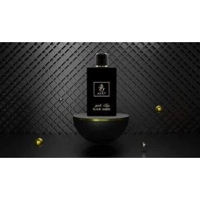 Black Amber Ayat Perfumes Eau de parfum pour homme et femme en flacon vaporisateur Motif floral fruité safran rose 100 ml