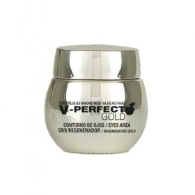 Thader Pharma Contour des yeux à lOr Régénérateur V-Perfect Gold, idéal pour les peaux matures, 30 ml