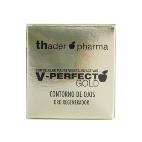 Thader Pharma Contour des yeux à lOr Régénérateur V-Perfect Gold, idéal pour les peaux matures, 30 ml