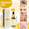 2 Pièces Essence de Venin Dabeille, Sérum de Soin Anti-Âge Anti-Rides Hydratant et Nourrissant au Miel, Peau Ferme Réduire l