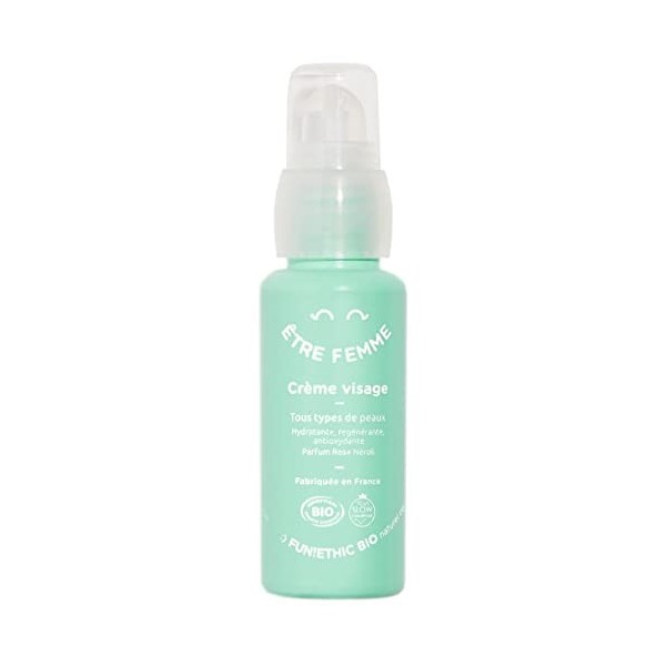 FUN!ETHIC CREME VISAGE NATURELLE ET BIO ANTIOXYDANTE REGENERANTE HYDRATANTE
