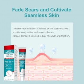 Crème Cicatrice, Crème Anti-Cicatrices, éclaircit Les Cicatrices, Réduit Visible Cicatrices à Partir, La Plupart Types De Cic