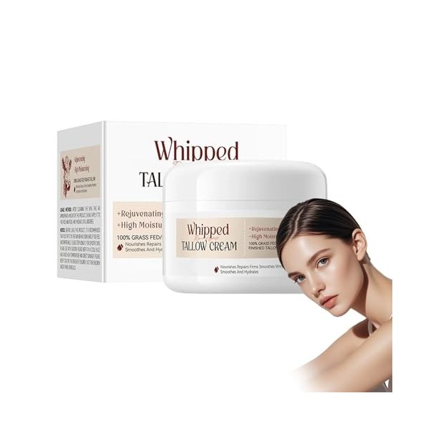 Crème Hydratante Au Suif De Bœuf, 100 G Crème Nourrissante Crème De Suif De Bœuf Crème Hydratante Pour Le Visage Et Le Corps,