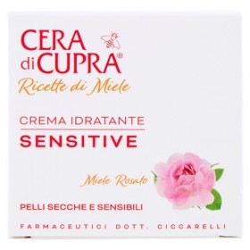 Cera di Cupra, Crema Idratante Sensitive, Ripristina lIdratazione Ottimale, Azione Ultra-comfort, Nutre le Pelli Secche e Se