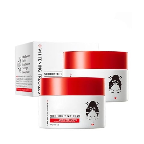 Creme Anti Tache Visage,Creme Eclaircissante Peau Noir Puissant,Anti Tache Brune Visage Efficace,Crèmes Pour Enlever Les Tach...