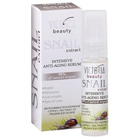 Victoria Beauty Sérum anti-âge intense à lextrait descargots 99 % dorigine naturelle Tous types de peaux