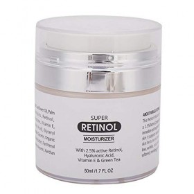 Sonew Crème dextrait de rétinol 50g, crème hydratante anti-âge antioxydante pour le visage revitalisante anti-rides pour hyd