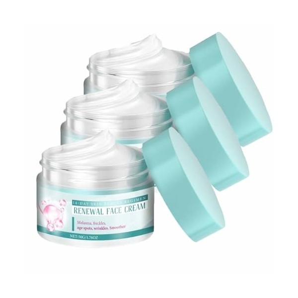 Renewal Face Cream, Anti-Wrinkle Facial Cream, Anti Tache visage, Dark Spot Correcting Glow Cream,Brightening Cream, Dark Spo...