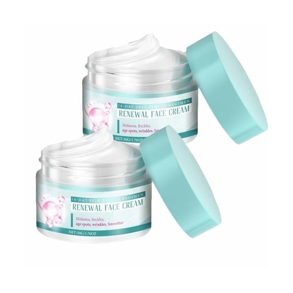 Renewal Face Cream, Anti-Wrinkle Facial Cream, Anti Tache visage, Dark Spot Correcting Glow Cream,Brightening Cream, Dark Spo...