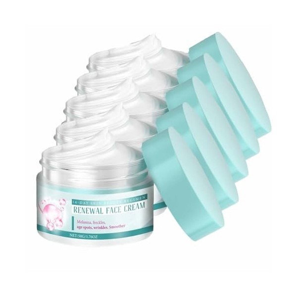 Renewal Face Cream, Anti-Wrinkle Facial Cream, Anti Tache visage, Dark Spot Correcting Glow Cream,Brightening Cream, Dark Spo...
