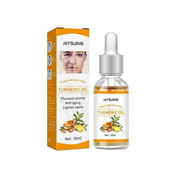 Turmeric Dark Spot Corrector Serum,Sérum correcteur de taches brunes pour le visage et le corps,Sérum Purifiant Anti-taches D...