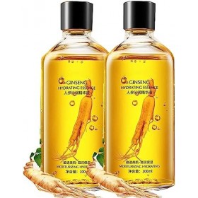 Sérum pour le visage au ginseng, essence anti-âge au collagène anti-rides minimiseur de pores, essence anti-âge polypeptide d