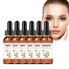 Spilanthes Lot de 2 huiles de visage anti-âge pour une hydratation raffermissante et intense, traitement hydratant pour des r...