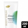 Dove Sérum Corps Hydratant Prebiotic Sensitive, Pour Peau Sèche et Sensible, 72H dHydratation, Peau Élastique et Lumineuse, 