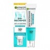 GARNIER SkinActive - Fluide Anti-UV Matifiant & Anti-Imperfections Quotidien - SPF 50+ - Protège & Réduit les Imperfections -...