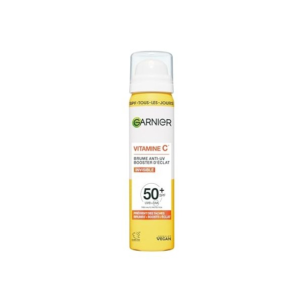 GARNIER SkinActive - Fluide Anti-UV Matifiant & Anti-Imperfections Quotidien - SPF 50+ - Protège & Réduit les Imperfections -...