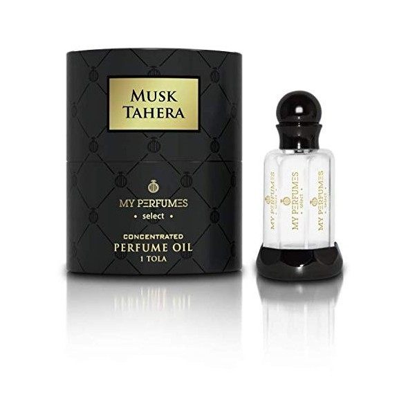 MUSC TAHIRA ou TAHARA Blanc 12ML de My-Perfumes Attar Arabe Pour Femme Un Parfum de Unique Avec Une Touche Oriental dAccents