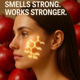 JustGlow Orgainc Huile pour le visage aux graines de grenade, soin naturel de la peau, sérum végétalien pour le visage, 50 ml