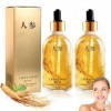 2 Pièces Ginseng Anti-rides Essence Toner, Essence de Ginseng Hydratante, Ginseng Serum, Extrait de Ginseng Eau Essence, Esse