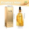 2 Pièces Ginseng Anti-rides Essence Toner, Essence de Ginseng Hydratante, Ginseng Serum, Extrait de Ginseng Eau Essence, Esse