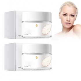Hppsctink 2PCS Crème de Riz pour le Visage, Crème anti-rides à base de riz, Hydratation et Action en profondeur, Répare la Ba