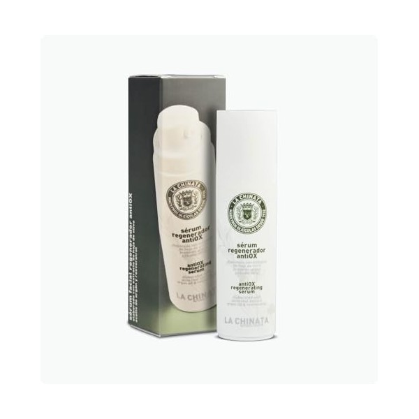 LA CHINATA - Cosmétiques à lHuile dOlive VISAGE - Sérum Régénérant AntiOX - 30 ml 
