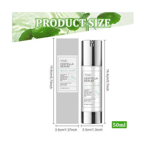 50 ml dessence réparatrice Centella, complexe Centella, Reedle Shot, acide hyaluronique pâle, extrait de propolis verte, pea