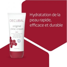 Decubal Crème clinique originale | Hydratant intensif pour peau sèche, très sèche et sensible | Hydratation jusqu’à 72 heures