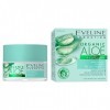Gel facial hydratant et matifiant Eveline Cosmetics Organic Aloe + Collages, 50 ml