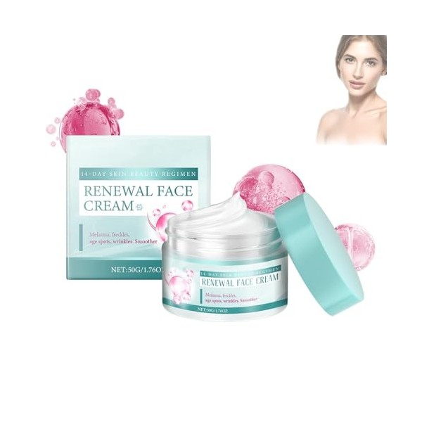 Mikabila 13 Crème Vsage Anti-rides,Crème Visage Anti-Rides Nuit Naturelle et Bio,Soin Anti-Âge Hydratant & Raffermissant,Cr