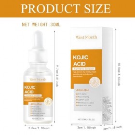 Sérum Correcteur Taches Curcuma, Turmeric Corrector Serum, Sérum Anti-Oxydant au Curcuma,Réparateur au Curcuma Naturel,Sérum 