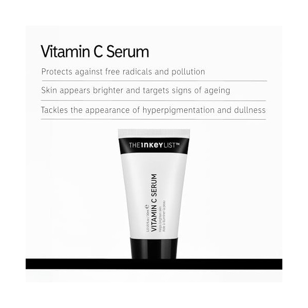 The INKEY List 30% Vitamine C Visage Sérum 30 ml