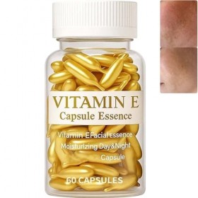 Capsules de vitamine E pour le visage, sérum anti-âge hydratant raffermissant essence réduit les ridules rides, éclaircit la ...