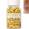 Capsules de vitamine E pour le visage, sérum anti-âge hydratant raffermissant essence réduit les ridules rides, éclaircit la ...