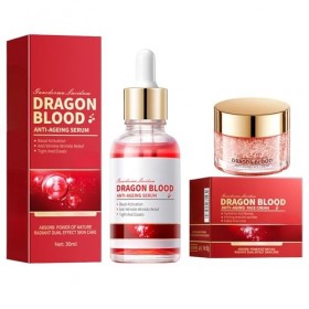 Sérums pour le Visage 30ml+ Crème Hydratante 50g, Pour LHydratation et le Raffermissement de la Peau Afin de Réduire les Rid