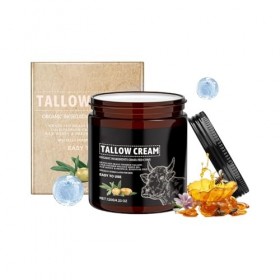 Tallow Moisturizer, Soins de la Peau au Suif de Bœuf, Crème Hydratante au Suif de Bœuf, Hydratant au Suif de Bœuf Au Miel, Be
