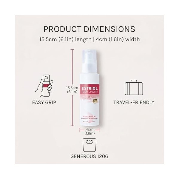 RGKY 1 Pièce Crème Confort pour le Bien-être des Femmes Matures | Hydratation Intense – Apaise les Peaux Sensibles | Formule 