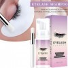 Shampoo for Lashes, Eyelash Extension Shampoo, Foaming Cleanser, for Eyelash Shampoo for Eyelash Extensions and Grooming, Eli