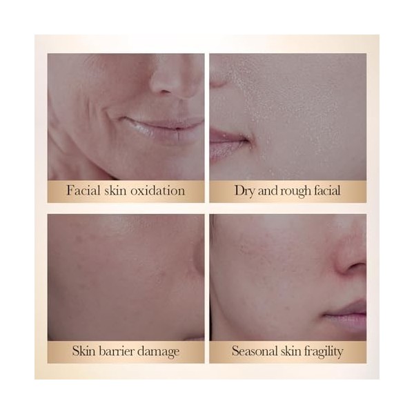 Hppsctink 30ml Essence de curcuma et 60g Crème pour le visage au curcuma, Nourrissant et légèrement hydratant, Crème éclairci