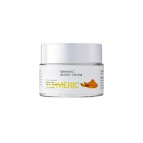 Hinapan Curcuma Crème, Crème Visage au Curcuma pour Teint Éclatant, Atténue Rides et Taches Pigmentaire, Unifie le Teint et R