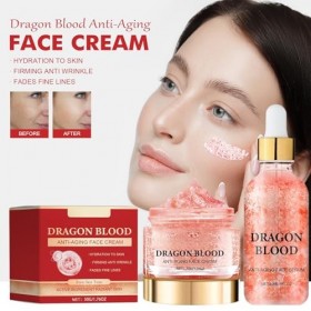 Wonsters Crème au sang de dragon, 30ml de sérum anti-rides au sang de dragon et 50g de crème hydratante au sang de dragon, Cr