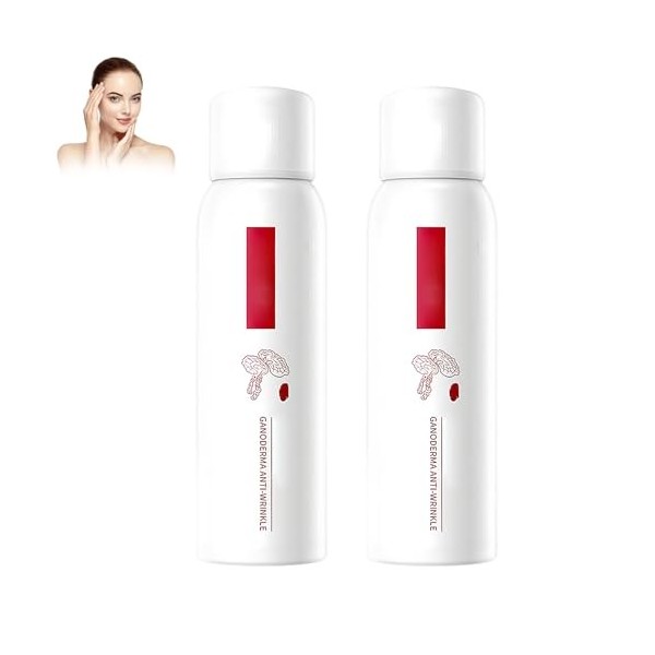 Sérum Rajeunissant Anti-Rides Ganoderma, Eau Rajeunissante Anti-Rides, Sérum Anti-Âge, Peau Hydratante Et Raffermissante Pour