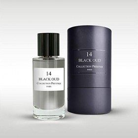 N°14 Black Oud | Collection Prestige edition Privée Rose Paris - Eau de Parfum Haut de Gamme - Made in France