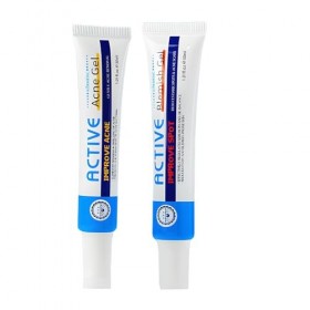 Set Gel Anti-acné+Crème Anti-acné, Skin Therapy Cream, Crème Hydratante Anti-Imperfections pour Peaux à Tendance Acnéique Fra