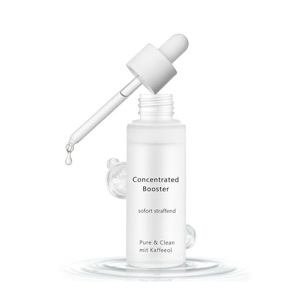 Sérum concentré pour le visage - 30 ml - Raffermissement instantané - Sérum à lacide hyaluronique - pour les yeux et les soi