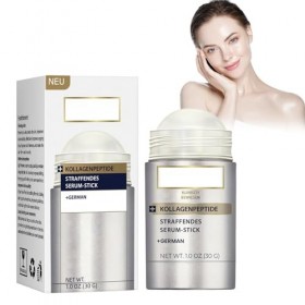 Stick Sérum Fermeté Aux Collagène Peptide - Sérum Raffermissant à La Rétinol Avancé, Stick Anti-âge Pour Visage Et Cou, Lisse