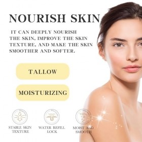 Crème Hydratante Au Suif De Bœuf, 120 G Crème Hydratante Nourrissante Crème De Suif De Bœuf Crème Pour Le Visage Et Le Corps,